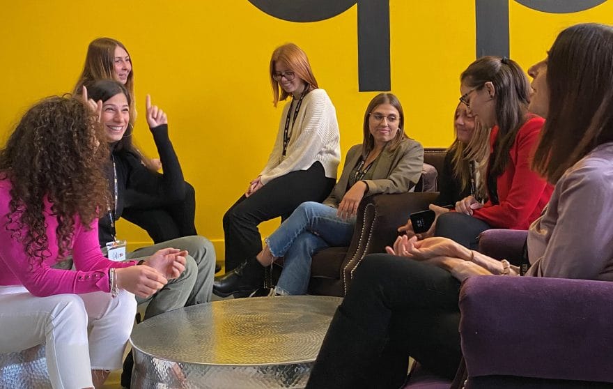 Schermata dal sito web di Web Agency Milano