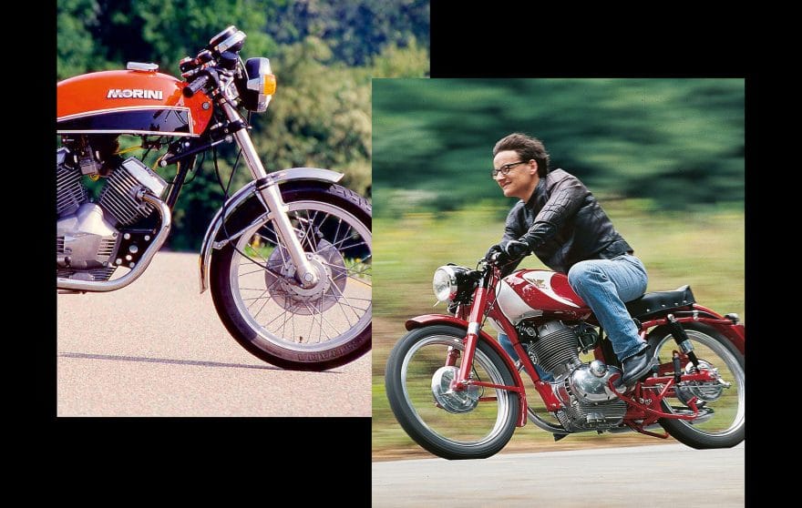 Schermata dal sito web di Moto Morini