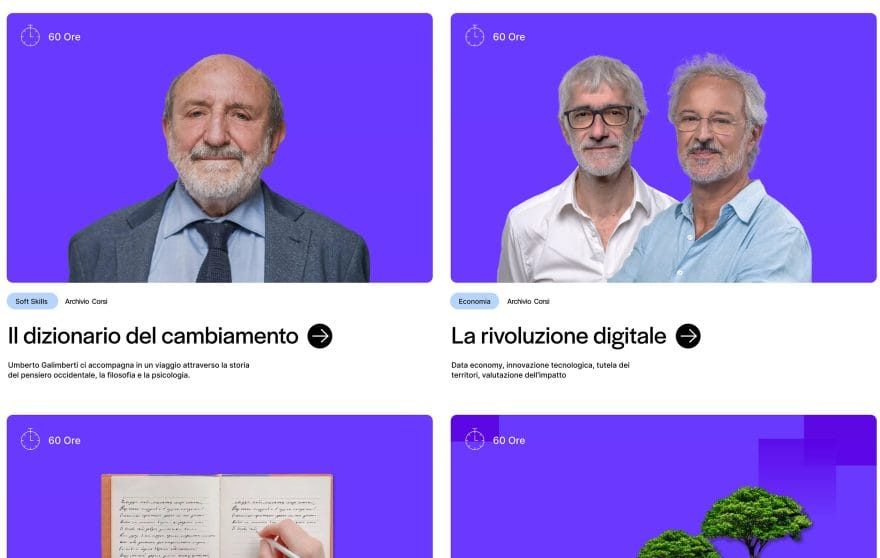 Schermata dal sito web di Sisal GoBeyond