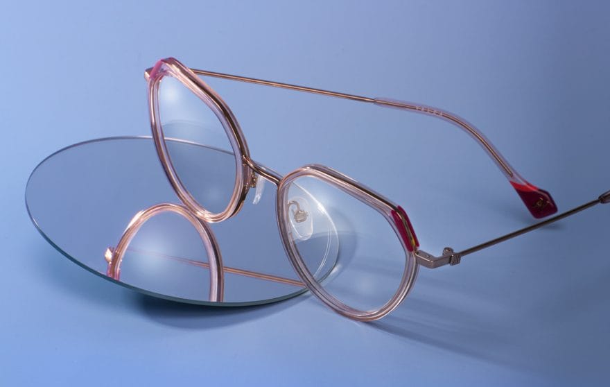 Schermata dal sito web di Yalea Eyewear
