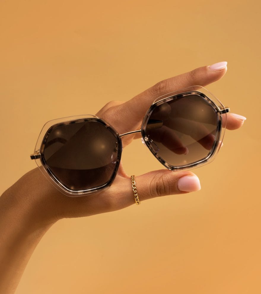 Schermata dal sito web di Yalea Eyewear